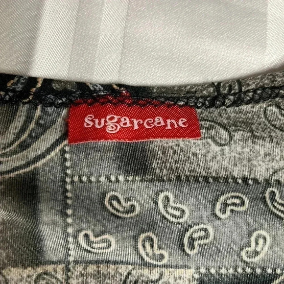 Vtg,open bell sleeve top,some velvet,paisley,XS, surplice,fairygoth,boho,ties.EC - Picture 12 of 15